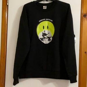 🆕DESIGNS UNTITLED Men’s sweatshirt color black size XL